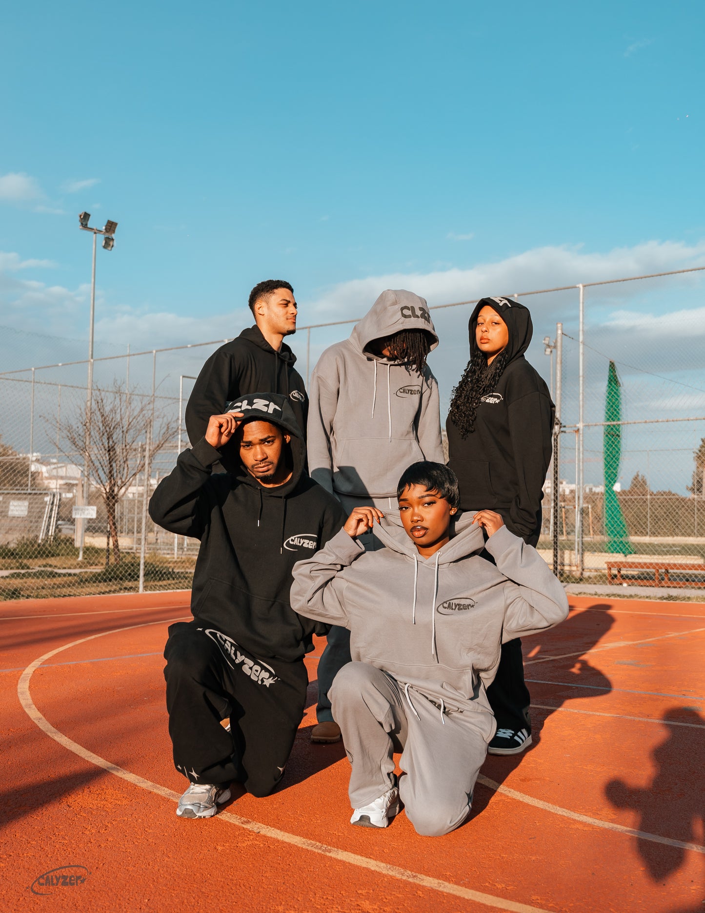 Calyzer oversized Grey sweatpants