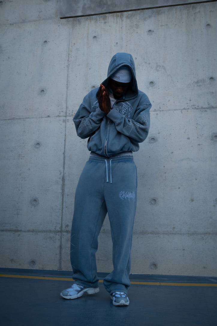 Full Blue Artic Tracksuit and Skull Cap (Beanie)❄️