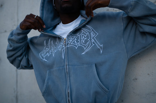 Artic Script Oversized Hoodie