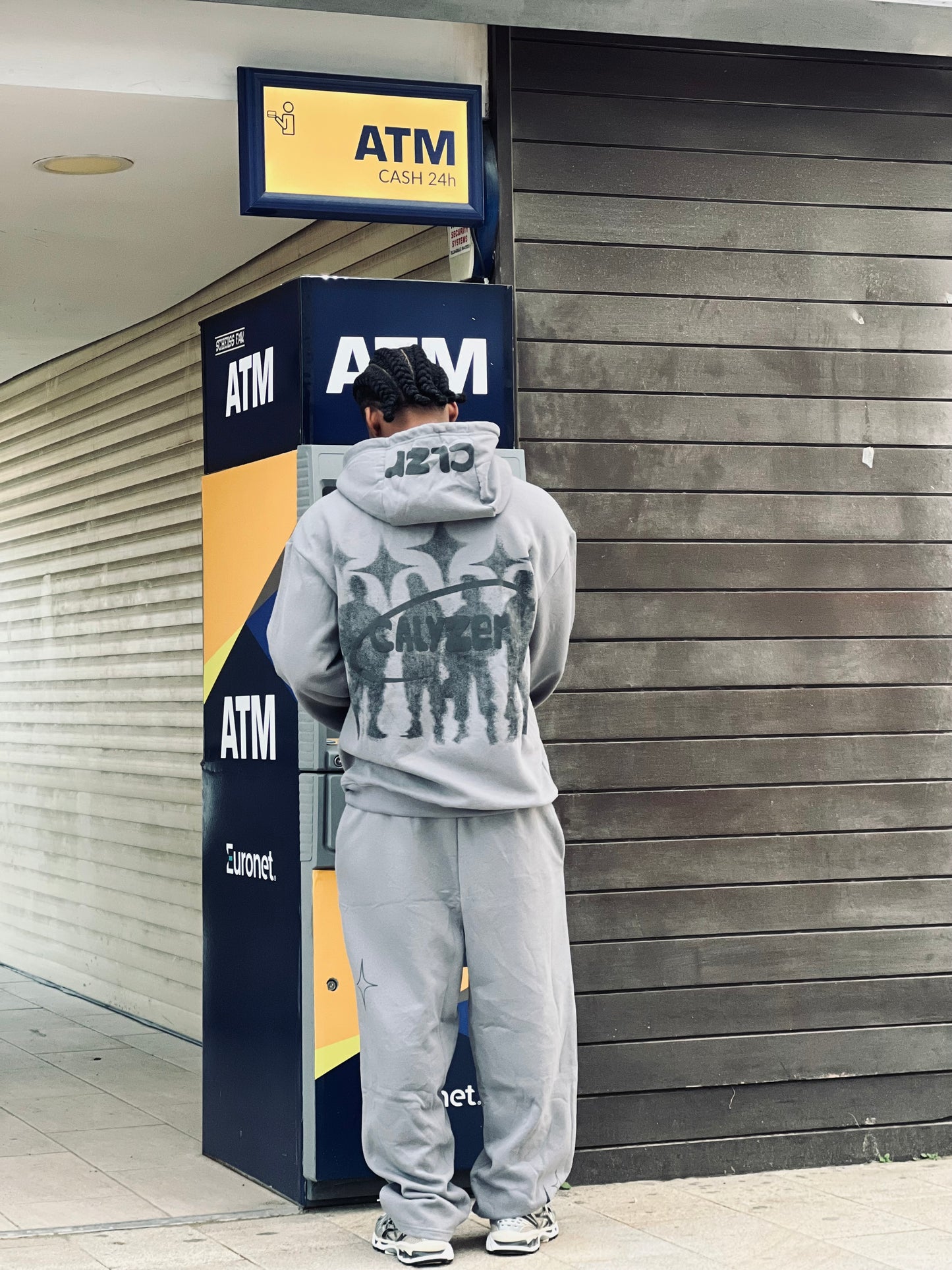 Calyzer oversized Grey sweatpants